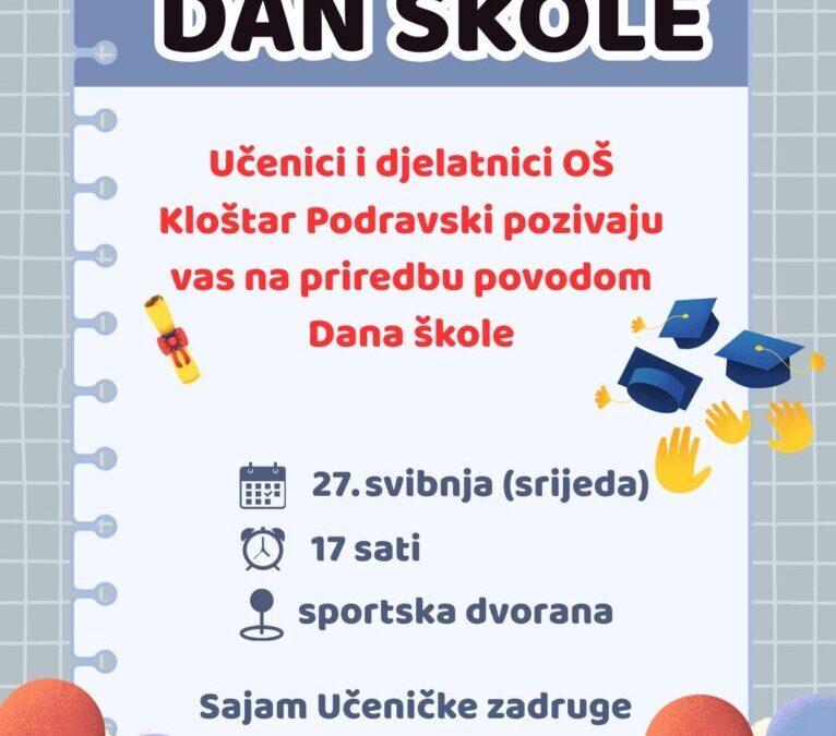 Dan škole – pozivnica